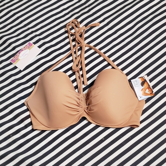 NWT ~ Smart & Sexy Secret Halter Bikini Top - Picture 7 of 8